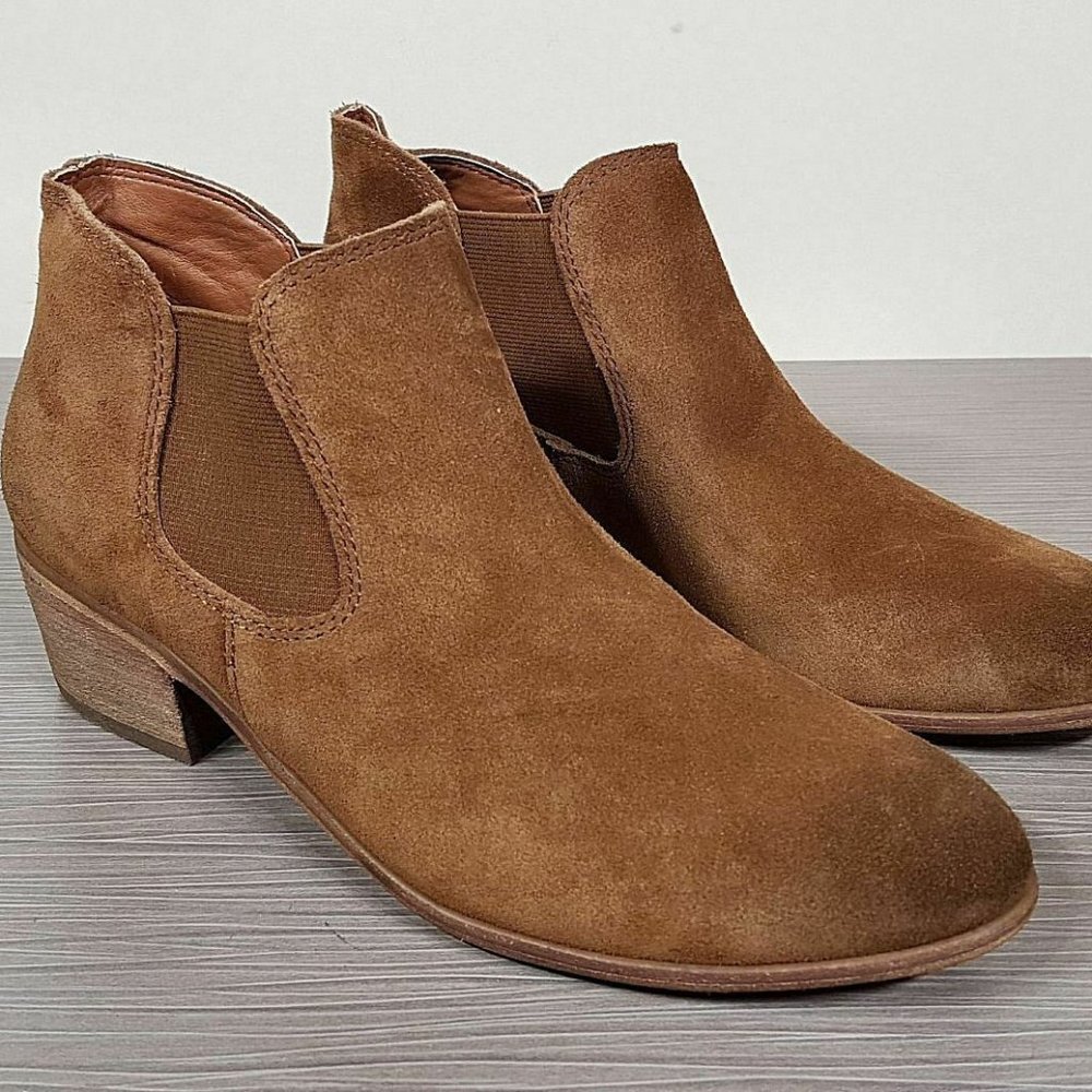 BP. 'Tripp' Bootie, Chestnut Suede, Womens Size 9.5